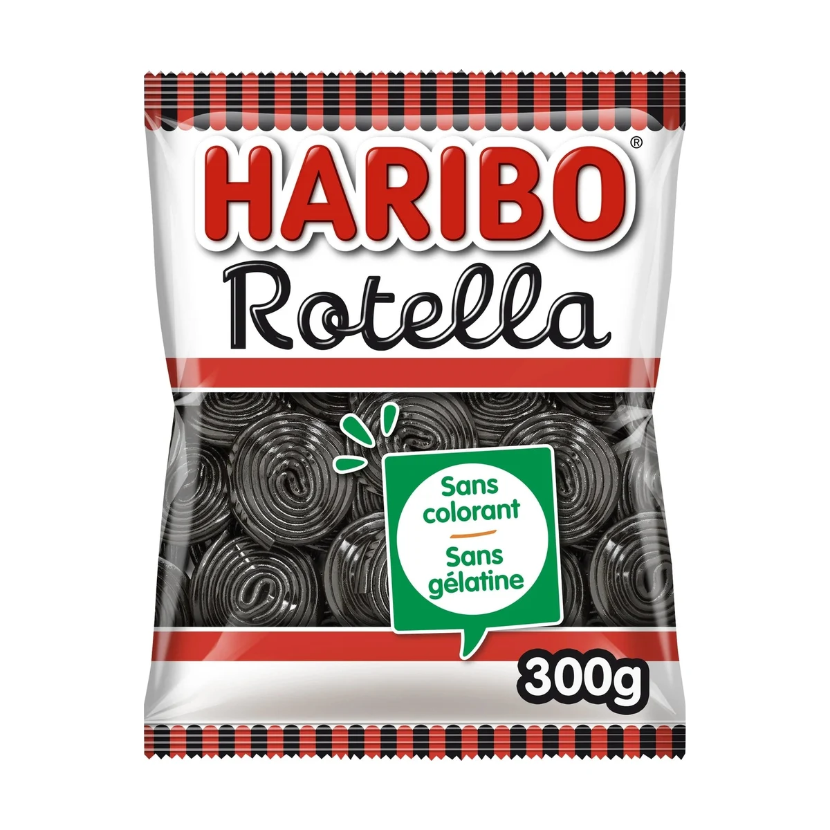 Haribo Rotella 300 g product packaging