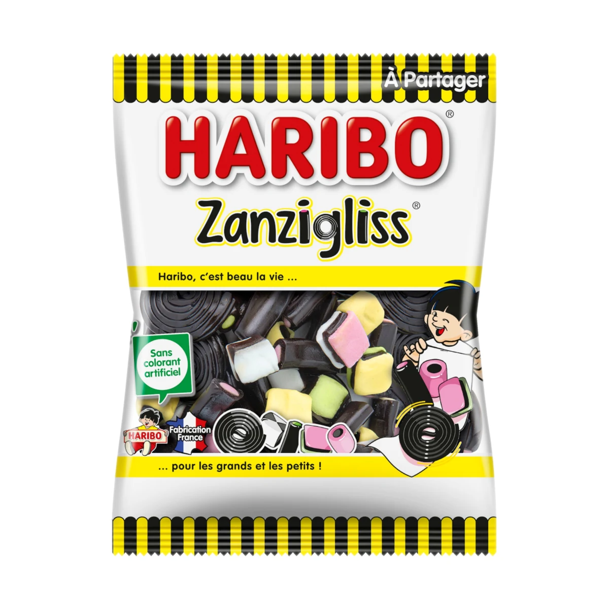 Haribo Zanzigliss 300 g product packaging